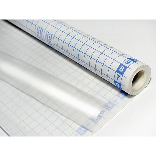 Sadipal Self Adhesive Book Covering Roll 50 Micron 330mm x 1.5m Clear FBC12801