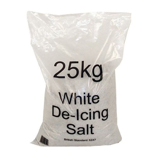 Winter De-Icing Salt Bag 25kg High Purity (Complies to BS 3247 standard) 374674