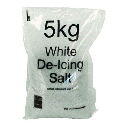White Winter 5kg Bag De-Icing Salt (Pack of 15) 188150