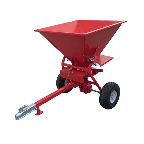 Red 350lb ATV Salt Spreader 160 Litre 386125