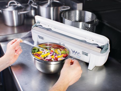 Wrapmaster 4500 Dispenser (Accepts refills up to 45cm in width, dispenses foil or cling film) 63M97 | WR63920 | Melitta