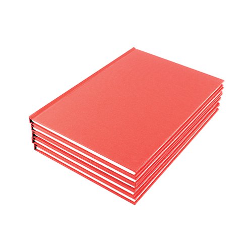A4 Hardback Manuscript Books Feint Ruled 192 Page Paper Notebook Memo Pad 