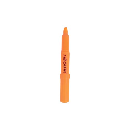 The chunky barrel provides a firm grip for ease of use and is packed with bright orange highlighter ink that glides smoothly over printed text for clear highlighting. The chisel tip lets you adjust the line width for extra precision.