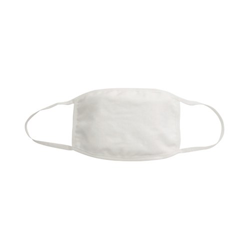Reusable Cloth Masks 5x7in 4 Layer Cotton White (Pack of 5) SY-200425W