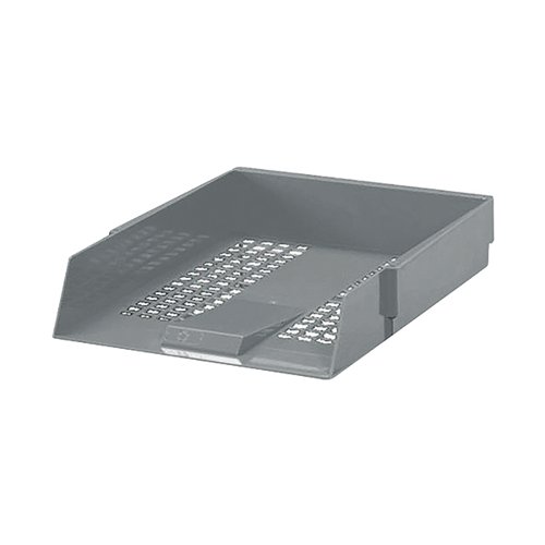 Contract Grey Letter Tray (Plastic construction mesh design) WX10054A
