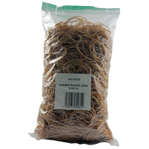 Size 14 Rubber Bands (Pack of 454g) 2429549