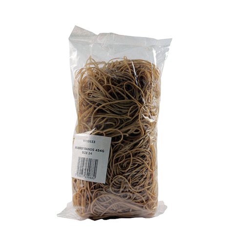 Size 24 Rubber Bands (Pack of 454g)