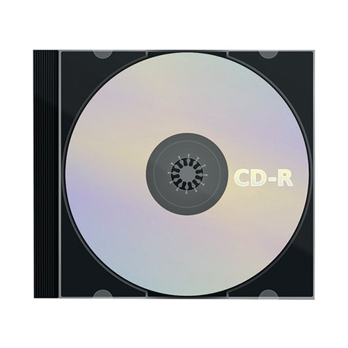 CD-R Slimline Jewel Case 80min 52x 700MB (Recordable with 52x 