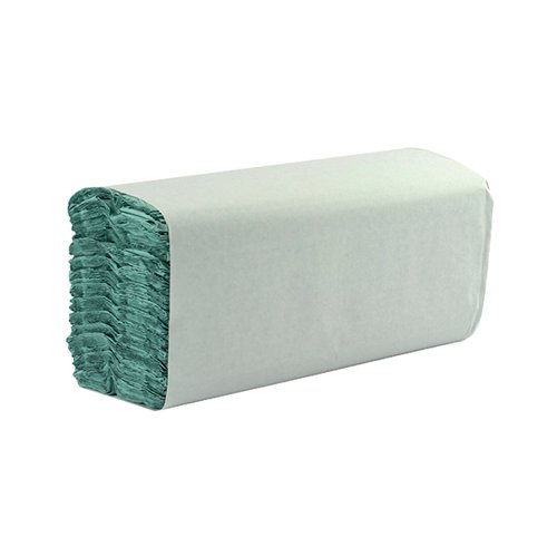 1-Ply Green C-Fold Hand Towels (Pack of 2856) HTG2850