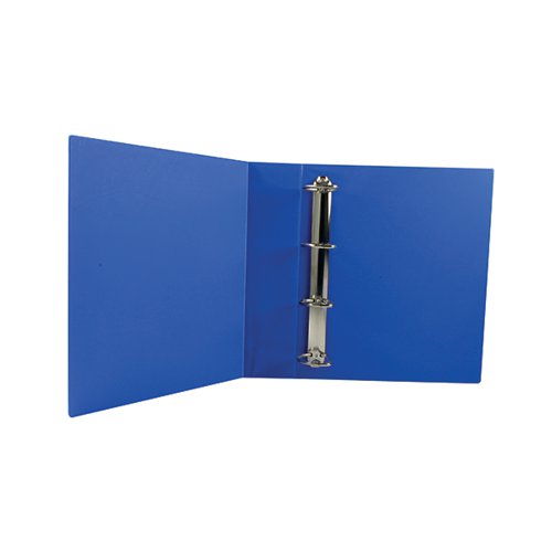 Economy Presentation Binder A4 4 D-Ring 50mm Capacity Blue [Pack 10]