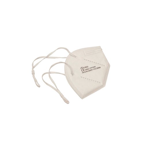 FFP2 Face Mask Non Valved White Individually Wrapped (Pack of 5) FMFFP2/5