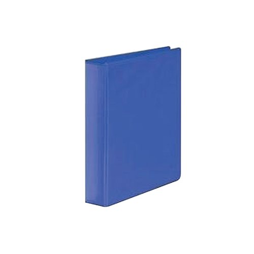 Economy Presentation Binder A4 4 D-Ring 65mm Capacity Blue [Pack 10]