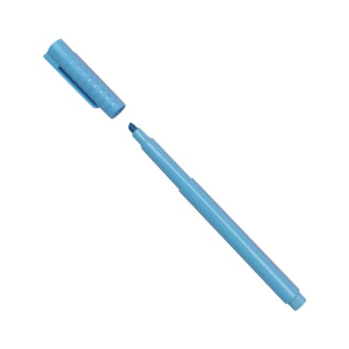 Blue Highlighter Pen (Pack of 10) WX93201