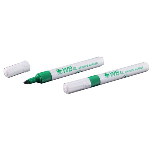 Green Whiteboard Marker Pens Bullet Tip (Pack of 10) WB15 804018