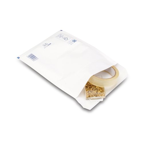 XKF71449 | These envelopes are designed to protect their contents with a lightweight, bubble lining. Suitable for fragile items that require extra protection, these economical size 4 envelopes will prevent damage during transit. Measuring 180x265mm and made from medium grade paper of 75gsm they feature an easy peel and seal closure and an address box for the sender. This pack contains 100 envelopes.