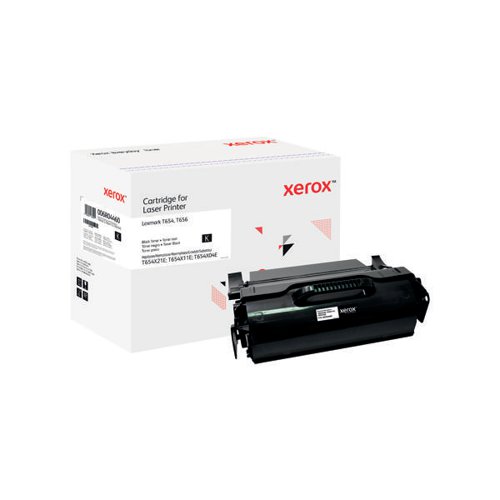 Xerox Everyday Replacement for T654X21E Laser Toner Black 006R04460