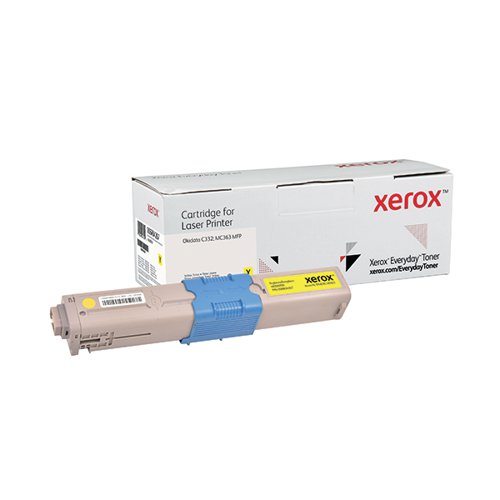 Xerox Everyday Replacement Toner High Yield Yellow For OKI 46508709 for Oki Printers 006R04267