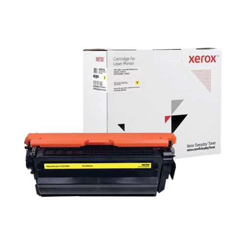 Xerox Everyday HP 655A CF452A Compatible Laser Toner Cartridge Yellow 006R04345 Toner XR06833