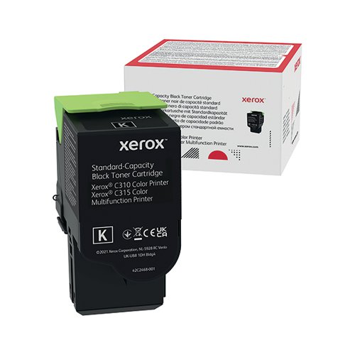 Xerox C310/C315 Toner Cartridge Black 006R04356 XR06844 Buy online at Office 5Star or contact us Tel 01594 810081 for assistance
