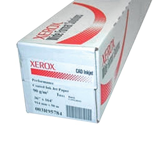 Xerox Performance Coated Inkjet Paper Roll 914mm x 50m 90gsm White 003R95784