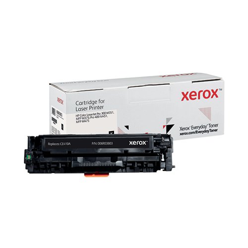 Xerox Everyday Replacement For CE410A Laser Toner Black 006R03803 Toner XR59388
