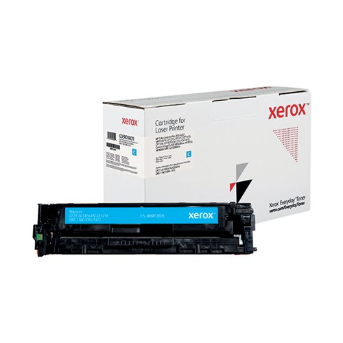 XR59394 Xerox Everyday Replacement For CF211A/CB541A/CE321A/CRG-116C/131C Laser Toner Cyan 006R03809