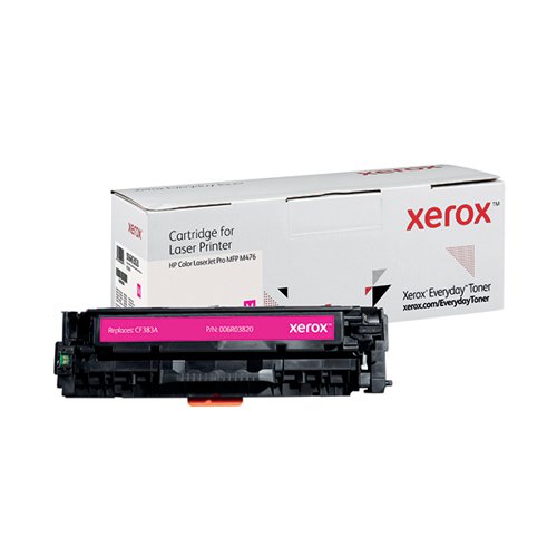 Xerox Everyday Replacement For CF383A Laser Toner Magenta 006R03820