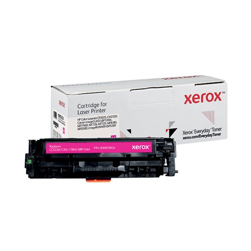 XR59409 Xerox Everyday Replacement For CC533A/ CRG-118M/GRP-44M Laser Toner Magenta 006R03824