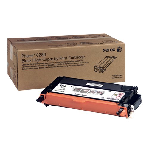 Xerox Phaser 6280 Black Toner Cartridge 106R01395