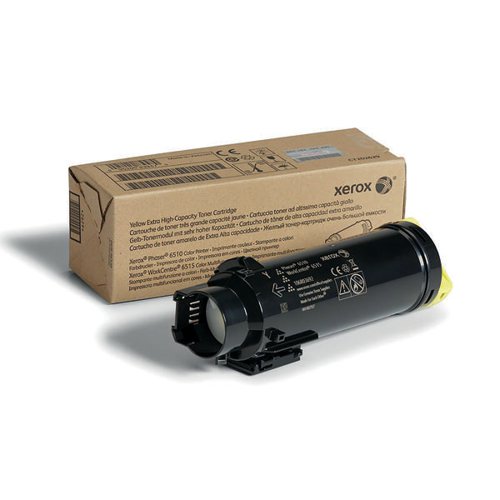 Xerox WC6515/Phaser 6510 Toner Cartridge Extra High Yield Yellow 106R03692 XR83947 Buy online at Office 5Star or contact us Tel 01594 810081 for assistance