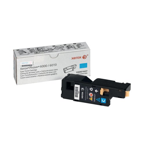 Xerox Phaser 6010 Cyan Toner Cartridge 106R01627