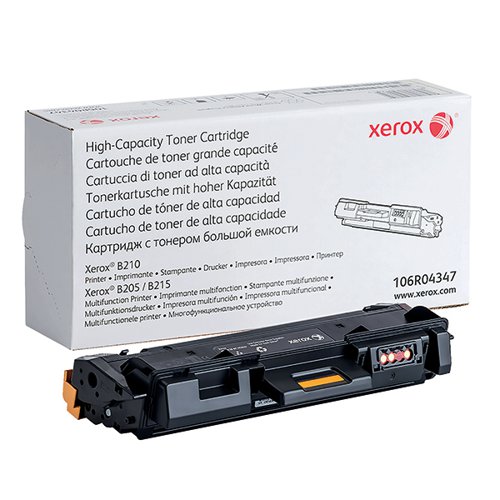Xerox B210/B205/B215 High Yield Toner Cartridge Black 106R04347 Toner XR89165