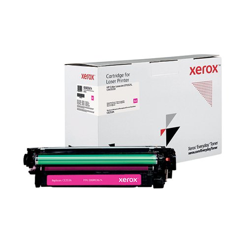 Xerox Everyday Replacement For CE253A Laser Toner Magenta 006R03674