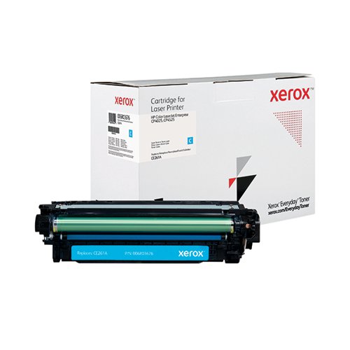 XR89414 Xerox Everyday Replacement For CE261A Laser Toner Cyan 006R03676