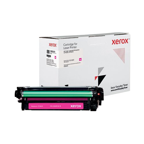 Xerox Everyday Replacement For CE263A Laser Toner Magenta 006R03678