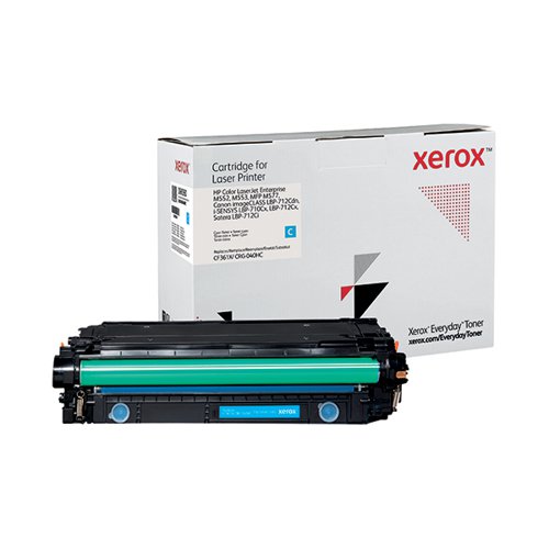 XR89418 Xerox Everyday Replacement For CF361X/CRG-040HC Laser Toner Cyan 006R03680