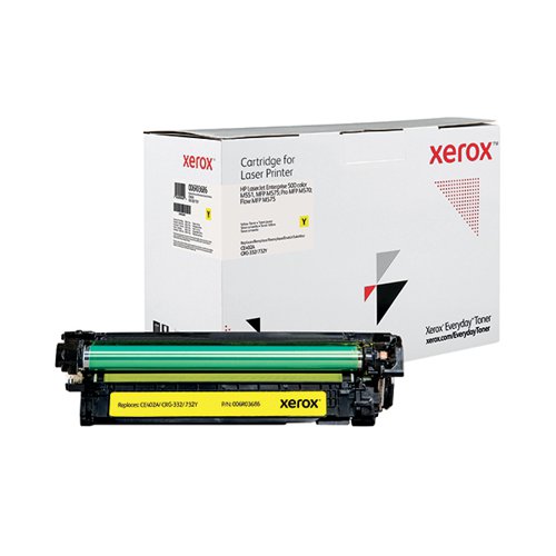 Xerox Everyday Replacement For CE402A Laser Toner Yellow 006R03686 - XR89424