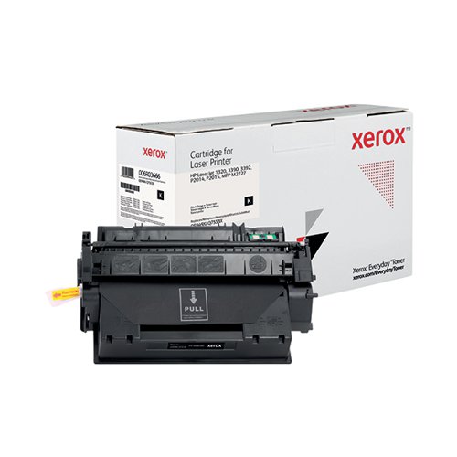 Xerox Everyday Replacement For Q5949X/Q7553X Laser Toner Black 006R03666