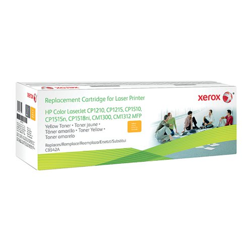 Xerox HP CB542A Compatible Toner Cartridge Yellow 003R99787
