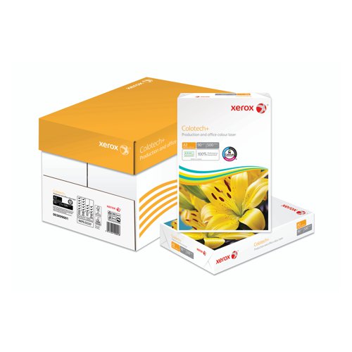 Xerox Colotech+ A3 Paper 90gsm Ream White (Pack of 500) 003R99001 Plain Paper XX99001