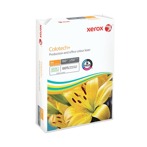 Xerox Colotech+ A4 Paper 160gsm White (Pack of 250) 003R99014