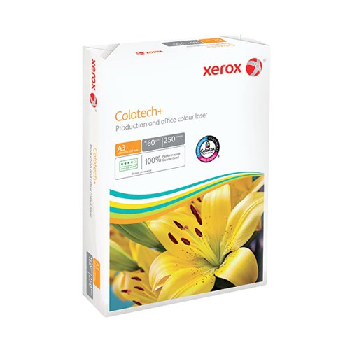 Xerox Colotech+ FSC3 A3 160gsm Paper White (Pack of 250) 003R99015