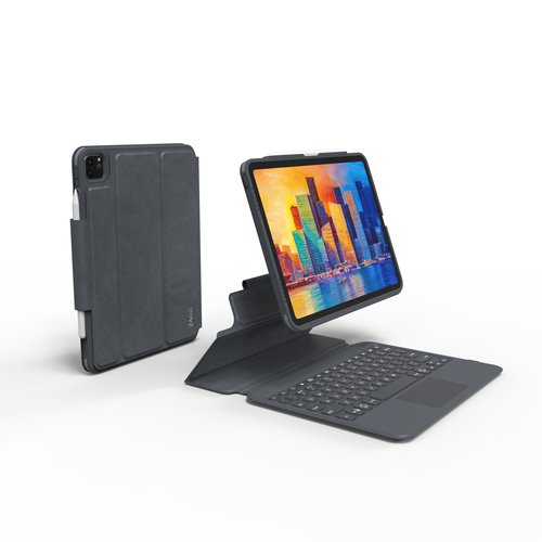 Zagg Pro Keys Keyboard/Trackpad/Case Ipad 10.9 Black/Grey Uk 103407937 ZG14330 Buy online at Office 5Star or contact us Tel 01594 810081 for assistance