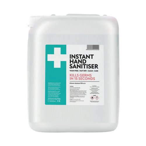 Fourplus 70% Hand Sanitiser 5L Jerry Can ZI5060748723178