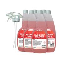 2Work Washroom Cleaner Trigger Spray 750ml (Pack of 6) 2W07249