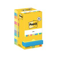 Post-it Notes 76x76mm 90 Sheets Energetic 8+4 FREE (Pack of 12) 654-MX-P8+4