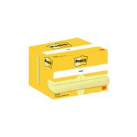 Post-it Notes 51x76mm 100 Sheets Canary Yellow (Pack of 12) 656-CY