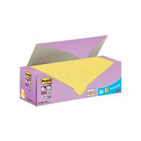 Post-it Super Sticky ZNotes Canary Yellow Cabinet 76x76mm (Pack of 24)