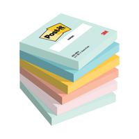 Post-it Notes Beachside Colour 76x76mm 100 Sht (Pack of 6 Pads) 7100259201