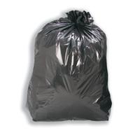 5 Star Facilities Bin Liners Medium/Heavy Duty 110 Litre Capacity Black (Pack of 200)